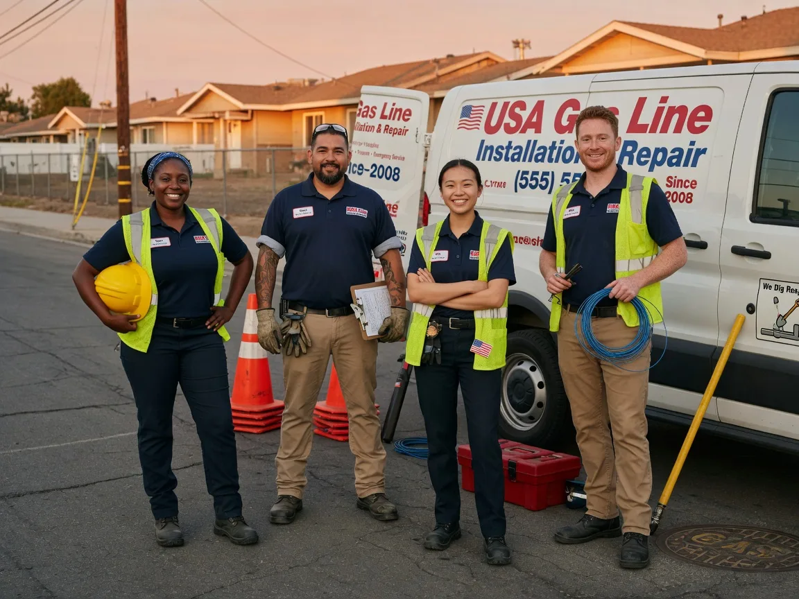 Gas Line Installation company in Nicholson, PA